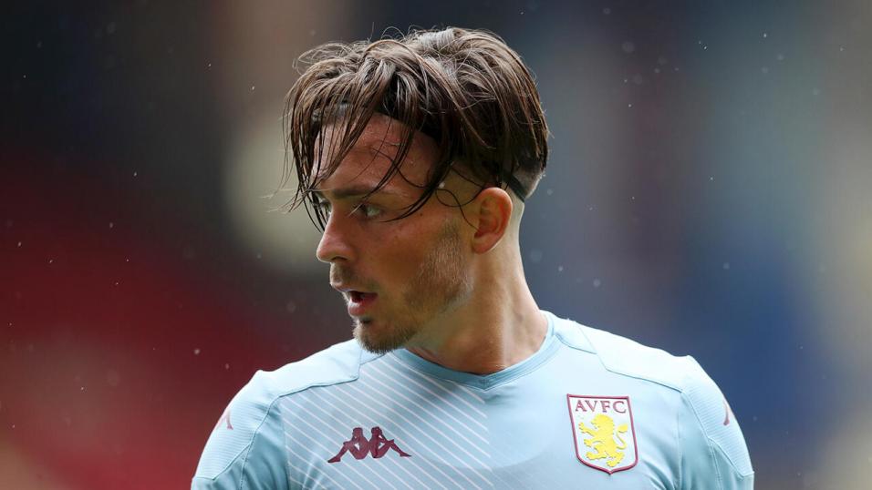 Aston Villa midfielder Jack Grealish